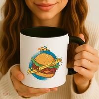 Burger Planet Coffee Mug thumb 3
