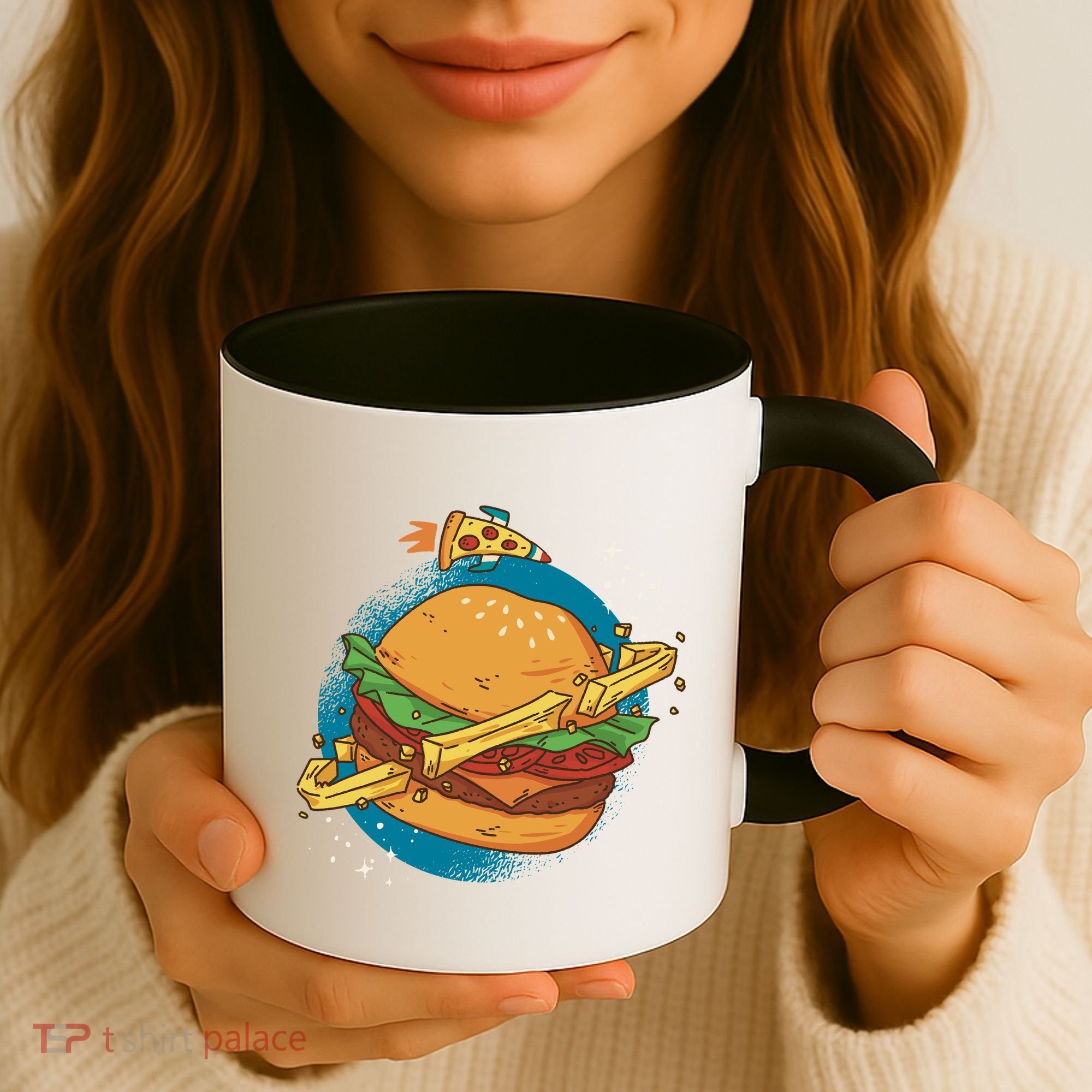 Burger Planet Coffee Mug