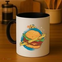 Burger Planet Coffee Mug thumb 4
