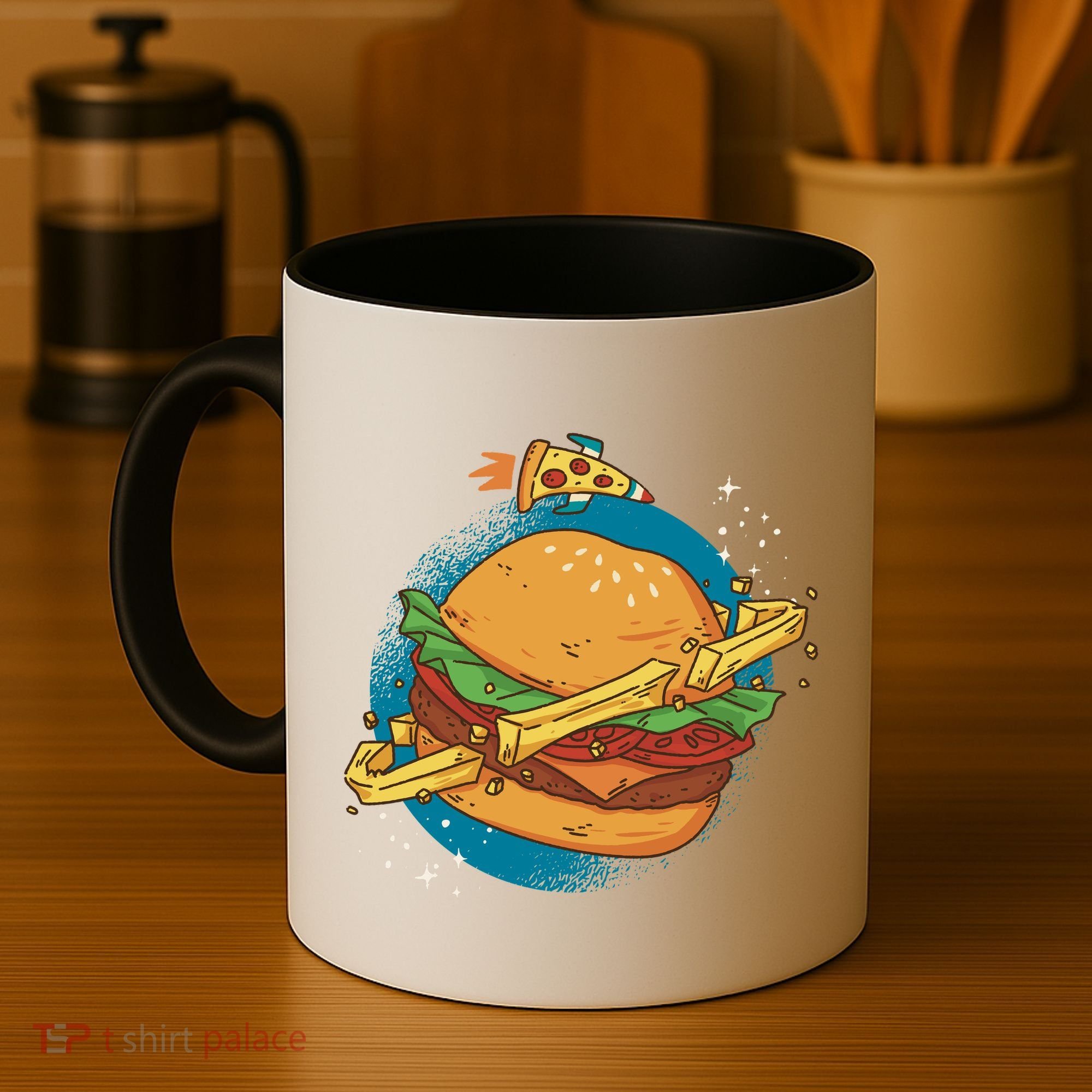 Burger Planet Coffee Mug