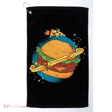 Burger Planet Golf Towel