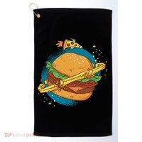 Burger Planet Golf Towel thumb 0