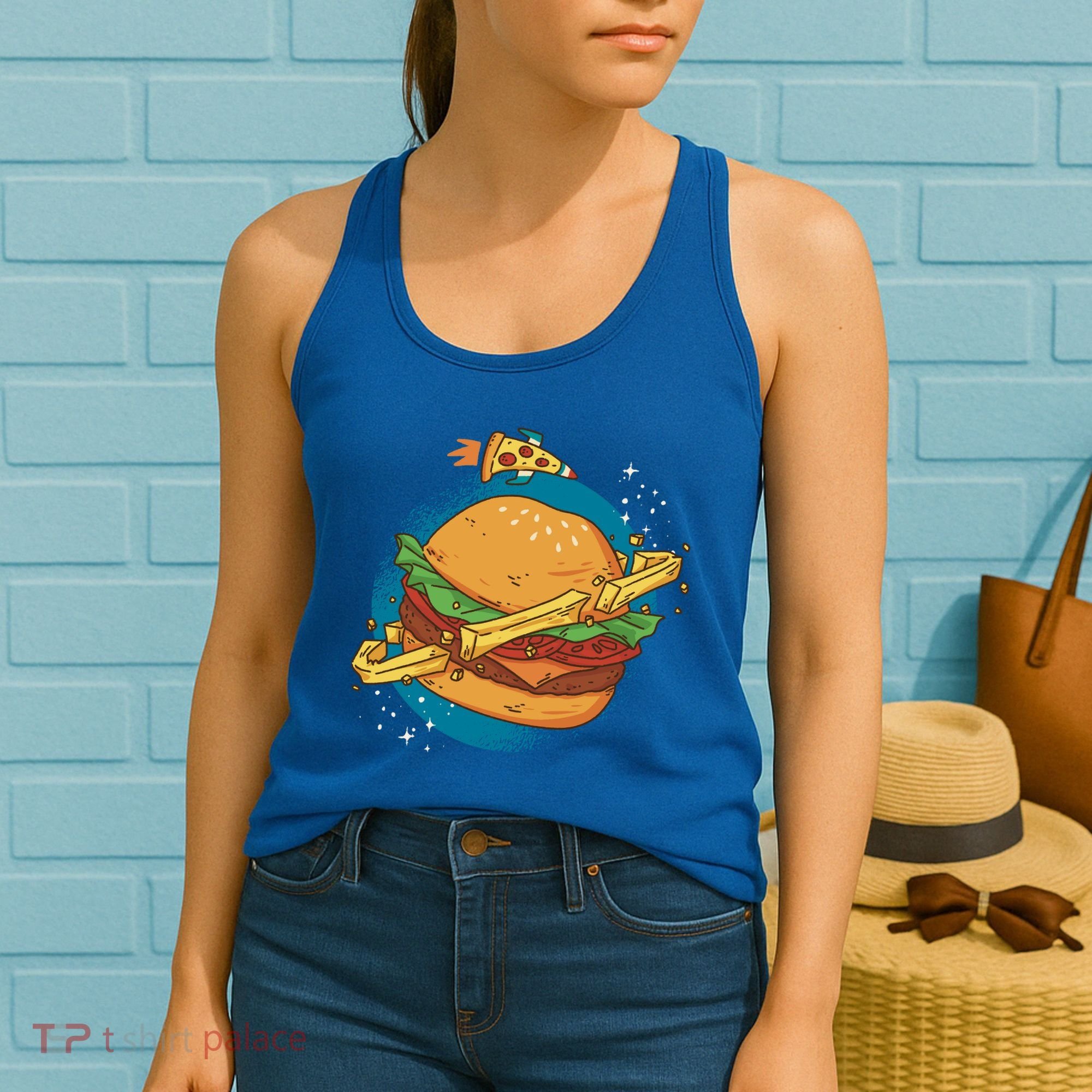 Burger Planet Women's Tank Top