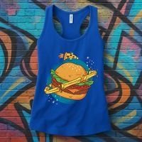 Burger Planet Women's Tank Top thumb 3
