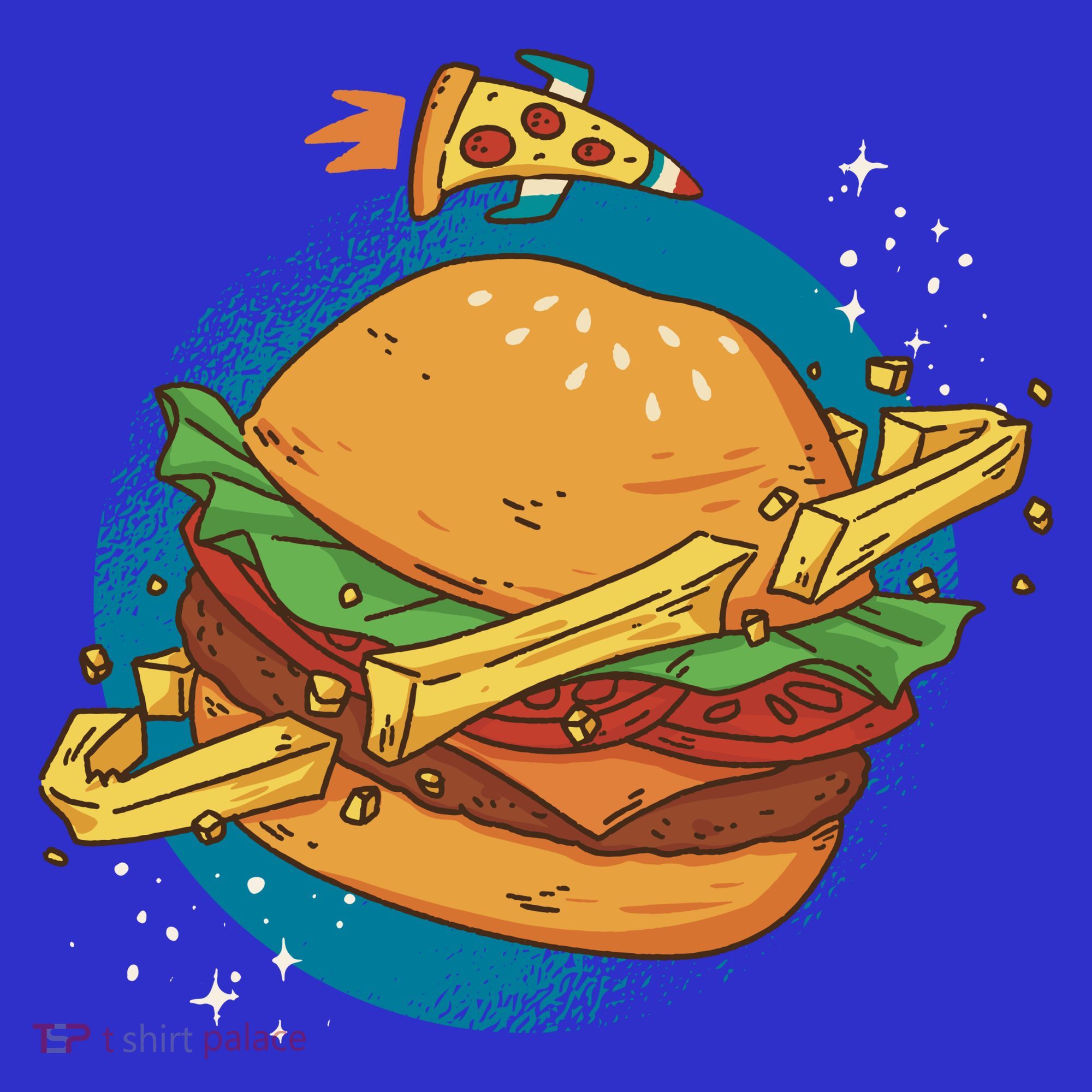 Burger Planet Women's Tank Top
