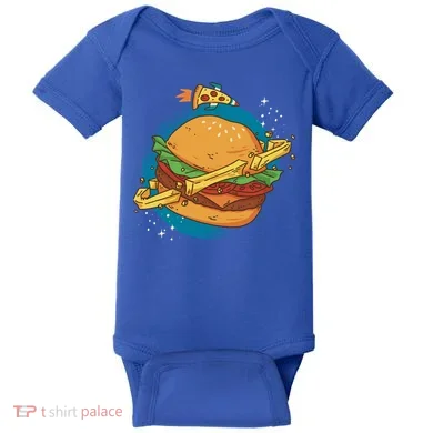 Burger Planet Baby Bodysuit