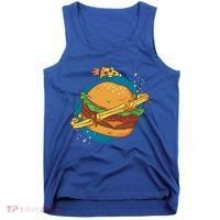 Burger Planet Tank Top thumb 0