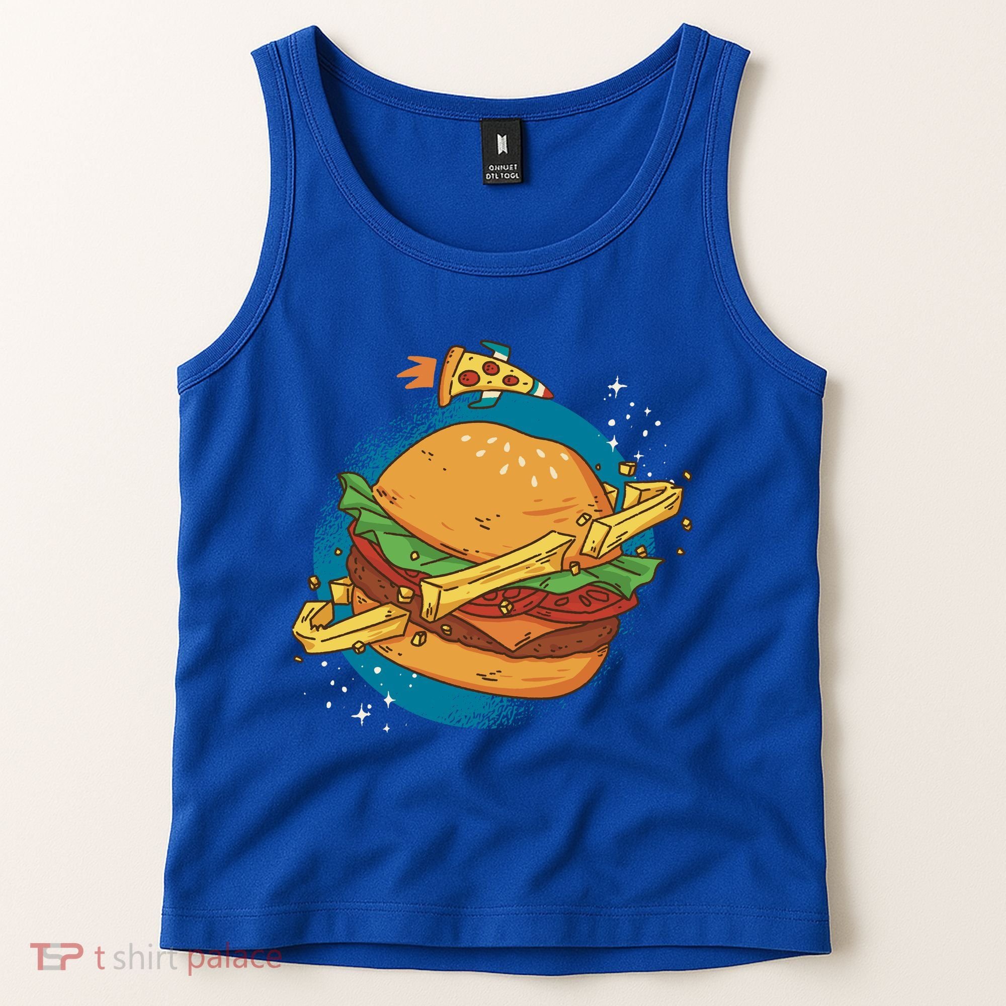 Burger Planet Tank Top