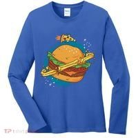 Burger Planet Women's Long Sleeve Shirt thumb 0