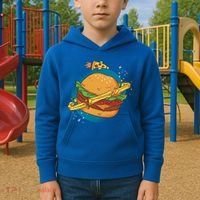 Burger Planet Kids Hoodie thumb 2