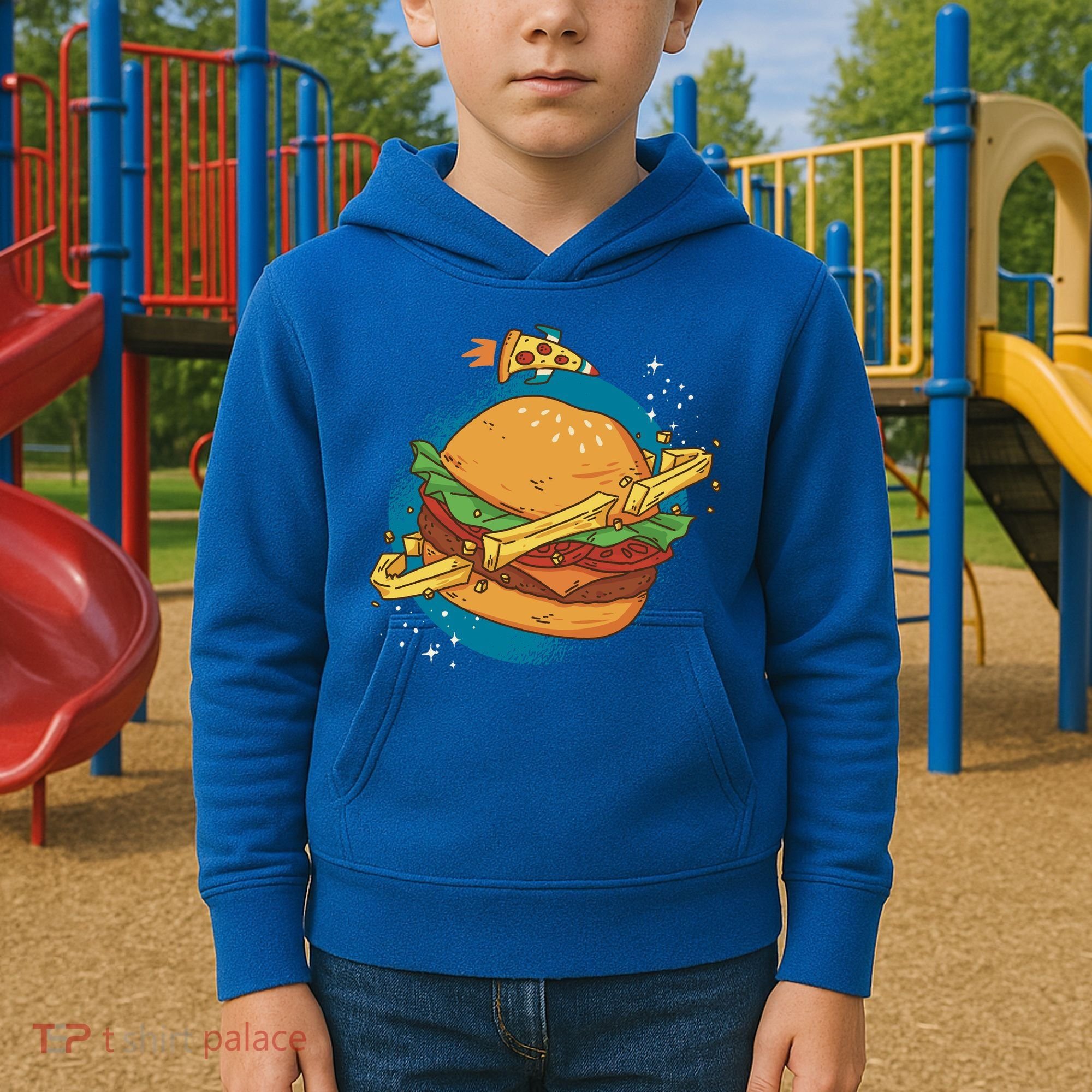 Burger Planet Kids Hoodie