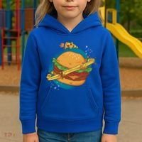 Burger Planet Kids Hoodie thumb 3