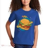Burger Planet Kids T-Shirt thumb 2