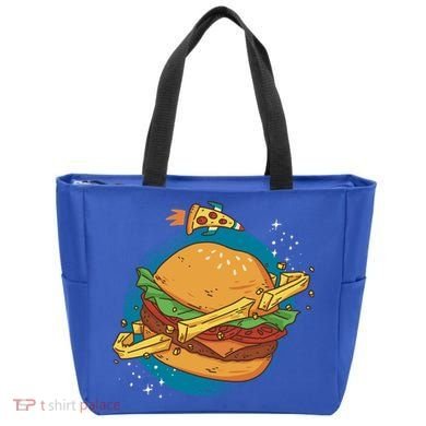 Burger Planet Tote Bag