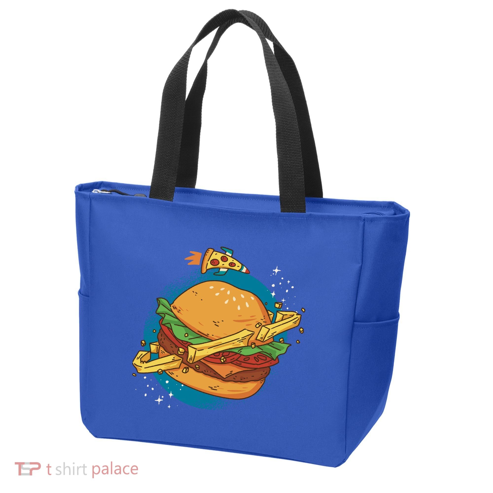 Burger Planet Tote Bag
