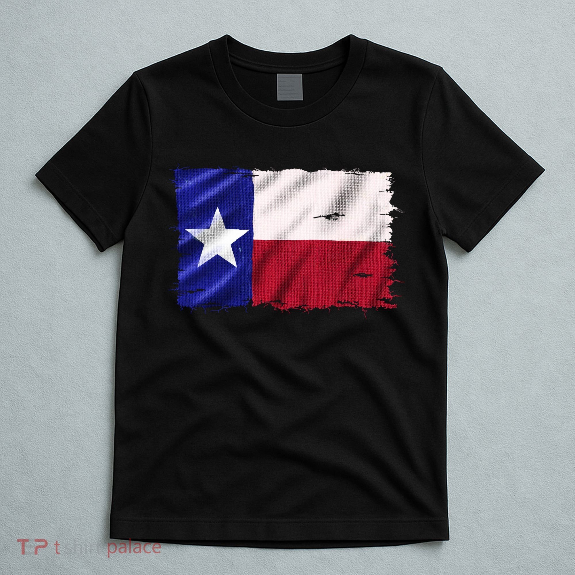 Burlap Vintage Texas Flag T-Shirt