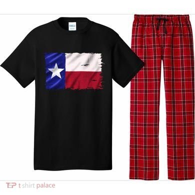 Burlap Vintage Texas Flag Pajama Set