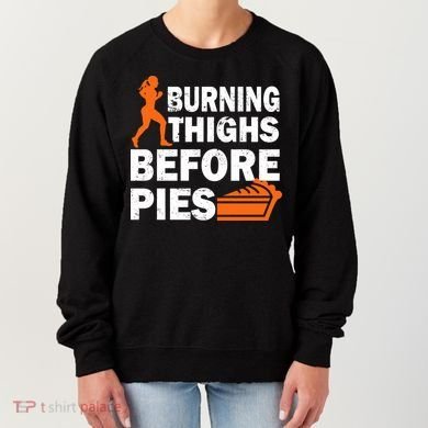 Burning Thighs For Christmas Pies Women's Sweatshirt