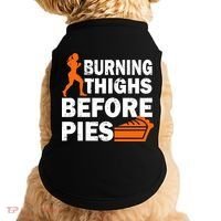 Burning Thighs For Christmas Pies Doggie Tank thumb 0