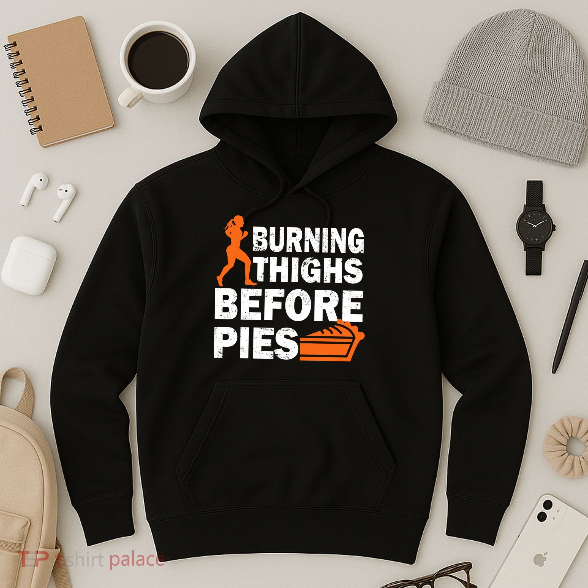 Burning Thighs For Christmas Pies Hoodie