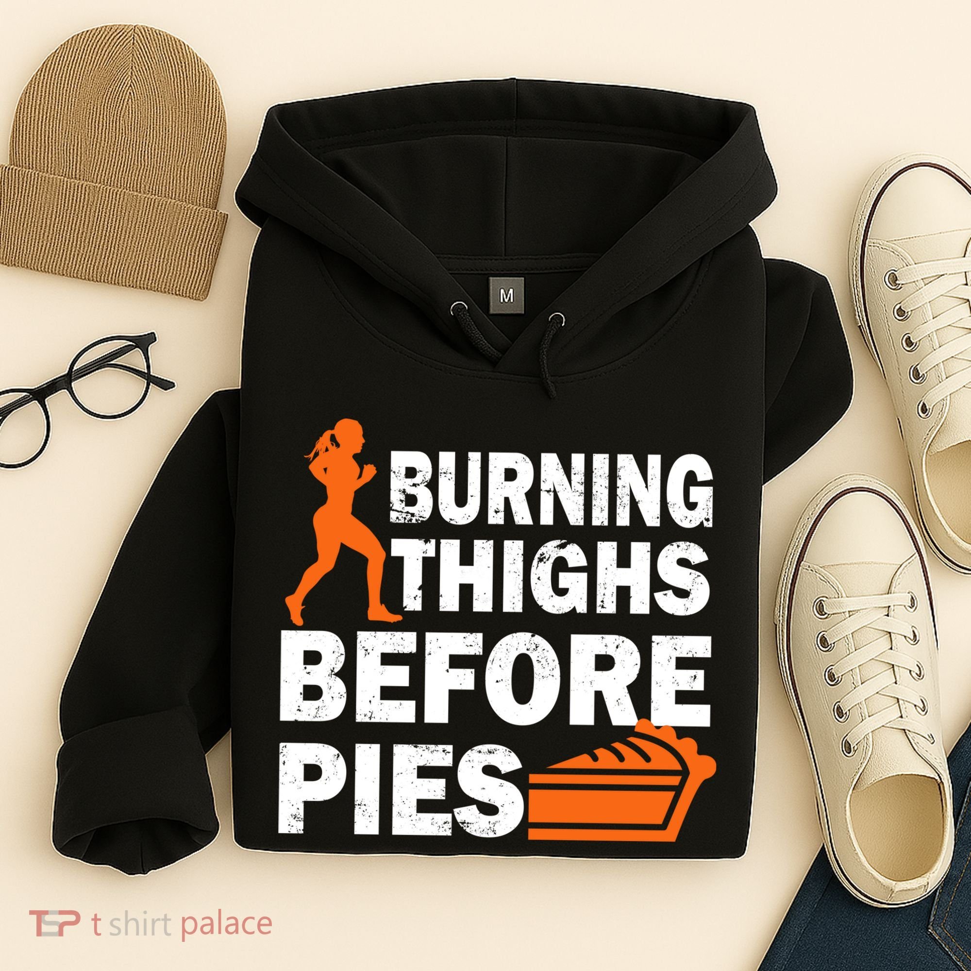 Burning Thighs For Christmas Pies Hoodie
