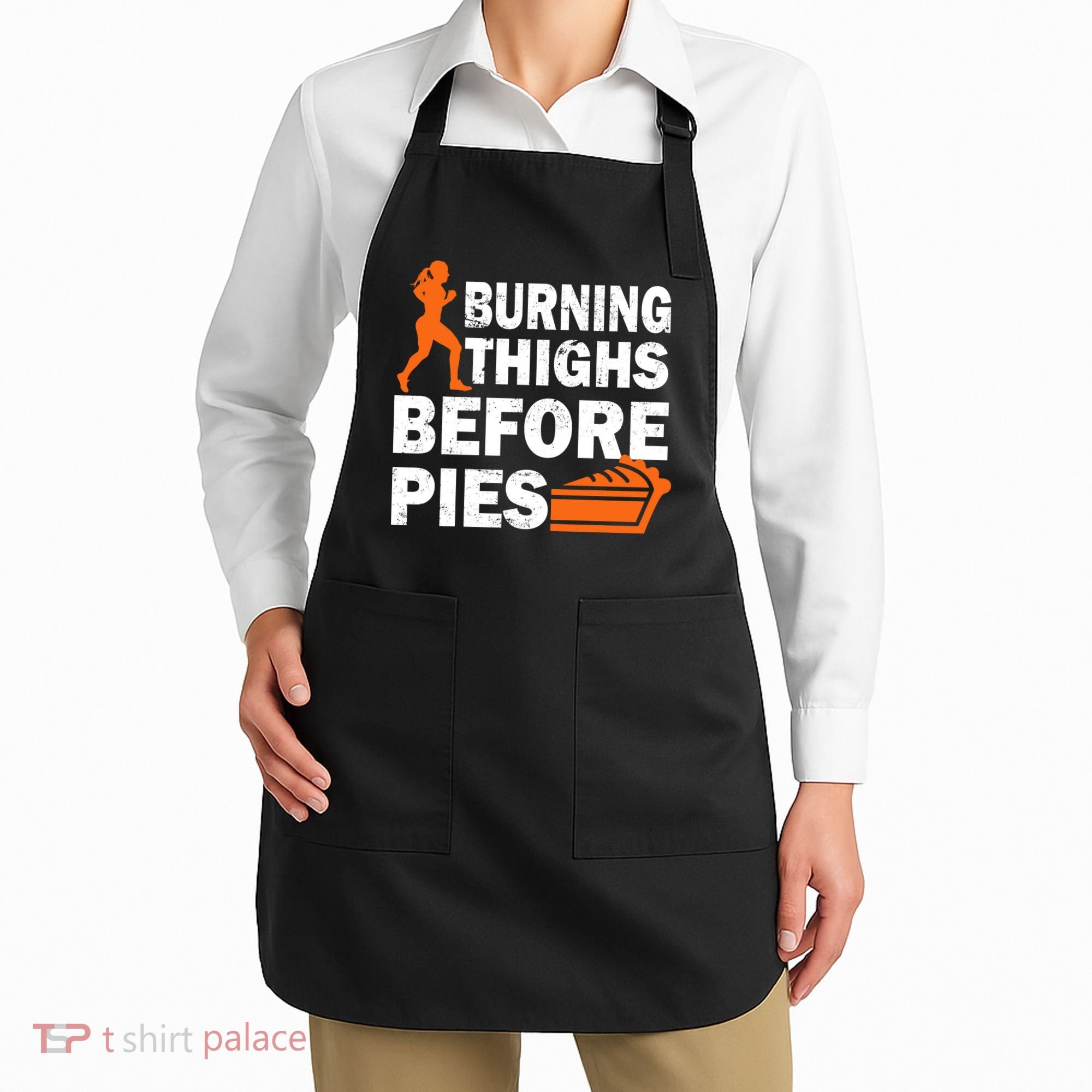 Burning Thighs For Christmas Pies Apron