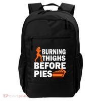Burning Thighs For Christmas Pies Backpack thumb 0