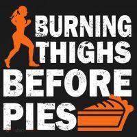 Burning Thighs For Christmas Pies Bucket Hat thumb 4