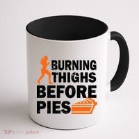 Burning Thighs For Christmas Pies Coffee Mug thumb 1