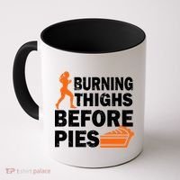 Burning Thighs For Christmas Pies Coffee Mug thumb 0