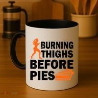 Burning Thighs For Christmas Pies Coffee Mug thumb 4
