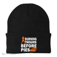 Burning Thighs For Christmas Pies Beanie thumb 0