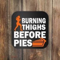 Burning Thighs For Christmas Pies Coaster thumb 0