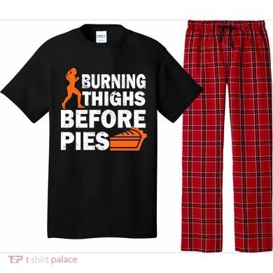 Burning Thighs For Christmas Pies Pajama Set