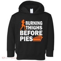 Burning Thighs For Christmas Pies Toddler Hoodie thumb 0