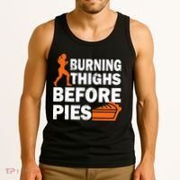 Burning Thighs For Christmas Pies Tank Top thumb 3