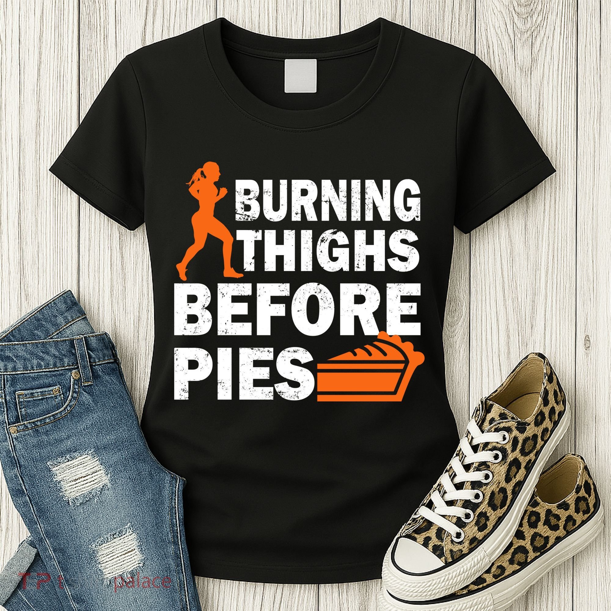 Burning Thighs For Christmas Pies Women's T-Shirt