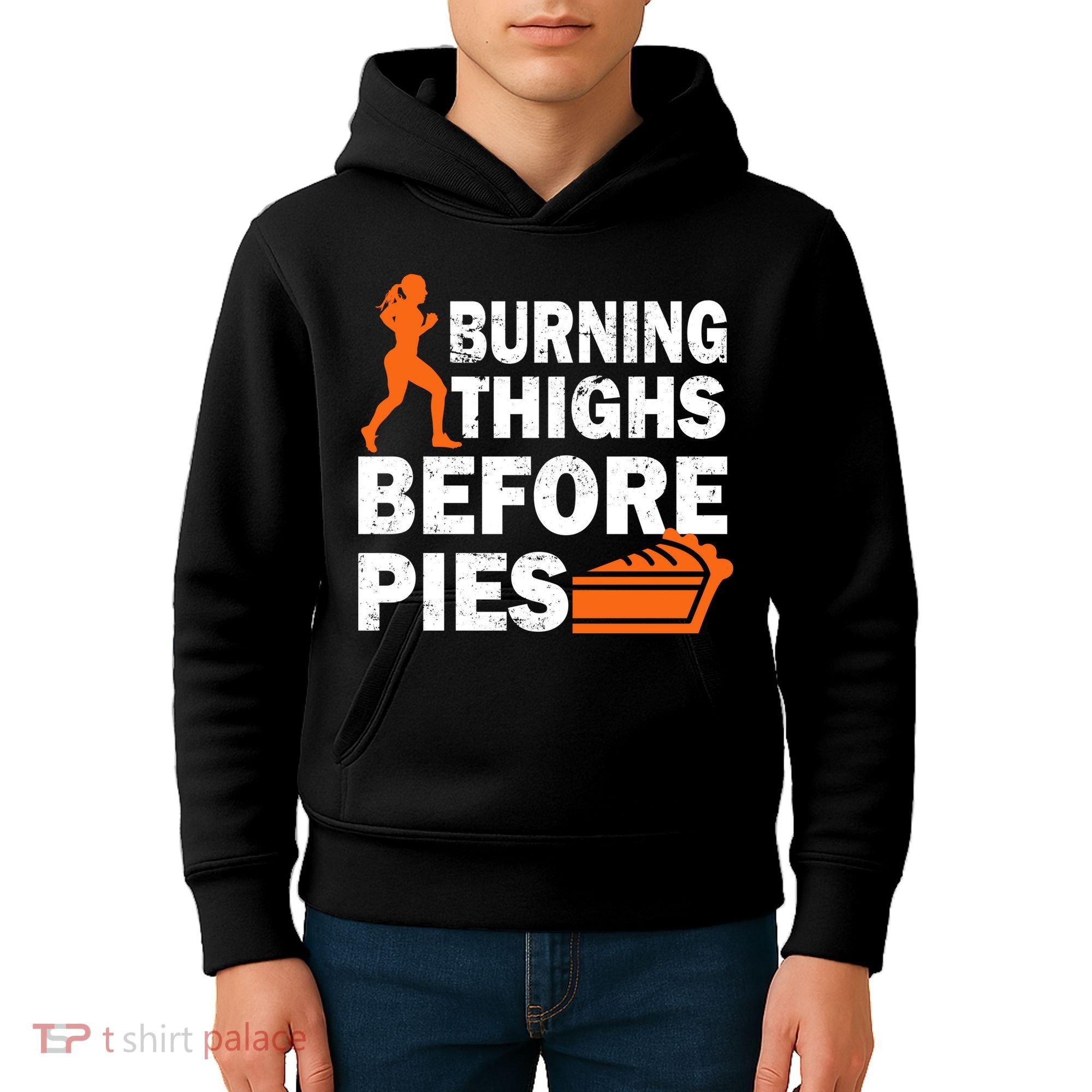 Burning Thighs For Christmas Pies Kids Hoodie