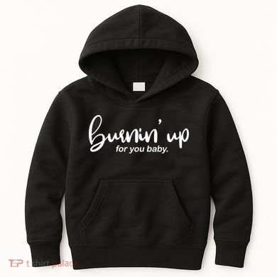 Burning Up For You Baby  Kids Hoodie