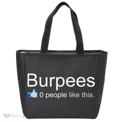 Burpees, 0 People Like This Tote Bag