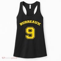 Burreaux Number 9 Louisiana Football Fan Women's Tank Top thumb 0