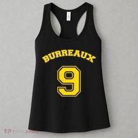 Burreaux Number 9 Louisiana Football Fan Women's Tank Top thumb 3