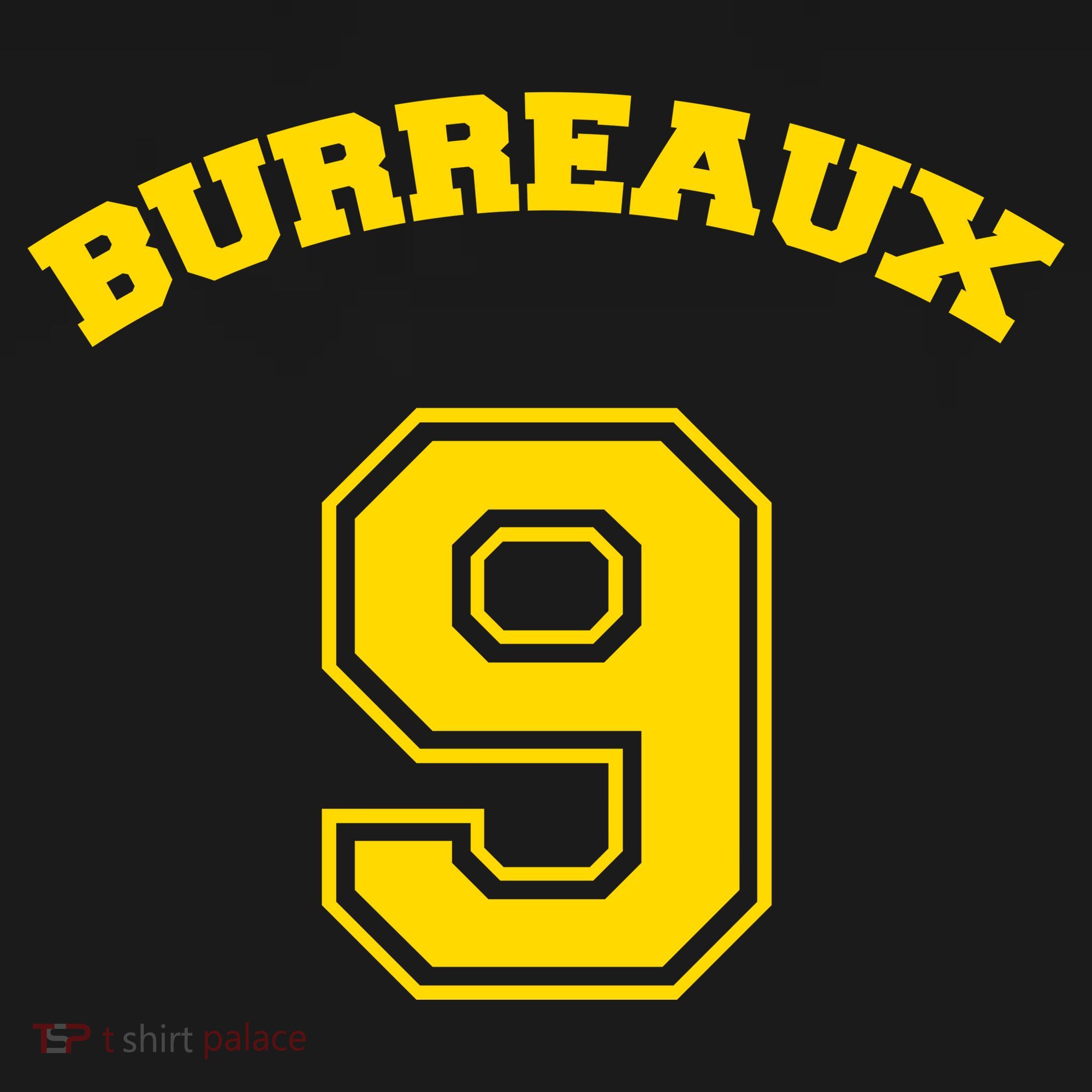 Burreaux Number 9 Louisiana Football Fan Women's Tank Top