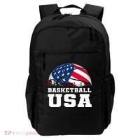 Basketball Usa Support The T.E.A.M U.S.A Flag Dream Backpack thumb 0