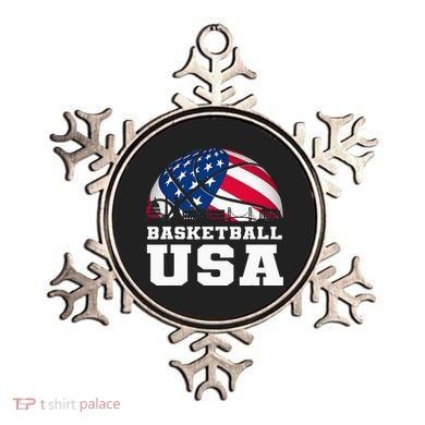 Basketball Usa Support The T.E.A.M U.S.A Flag Dream Ornament