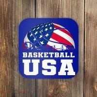 Basketball Usa Support The T.E.A.M U.S.A Flag Dream Coaster thumb 0