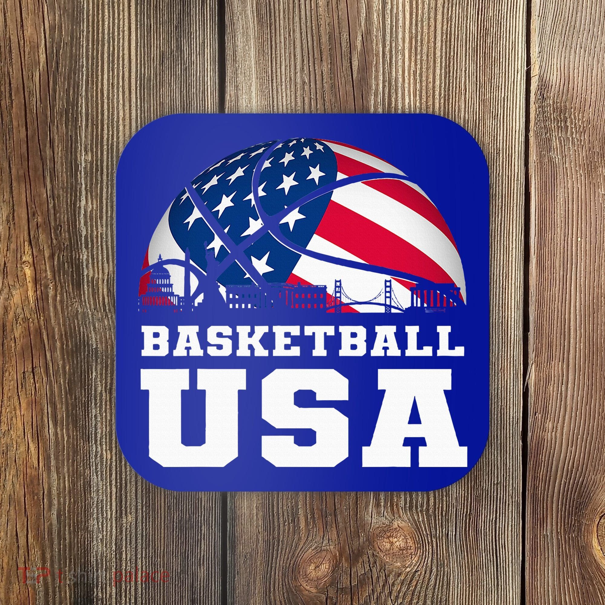 Basketball Usa Support The T.E.A.M U.S.A Flag Dream Coaster