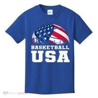 Basketball Usa Support The T.E.A.M U.S.A Flag Dream Kids T-Shirt thumb 0