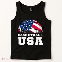 Basketball USA Support the Team USA Flag Dream Tank Top thumb 2