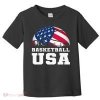 Basketball USA Support the Team USA Flag Dream Toddler T-Shirt thumb 0
